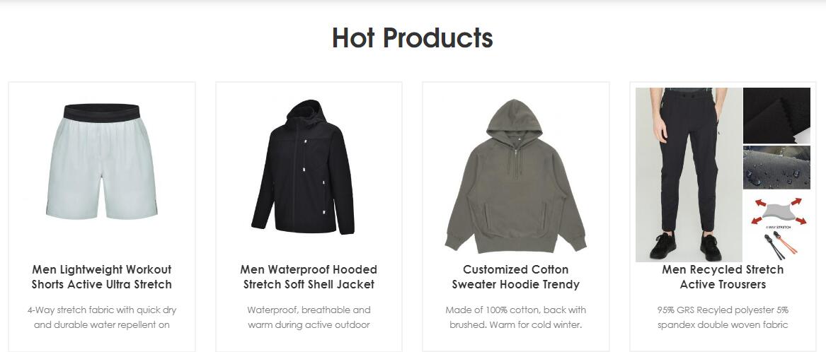 outdoor clothing manufacturer