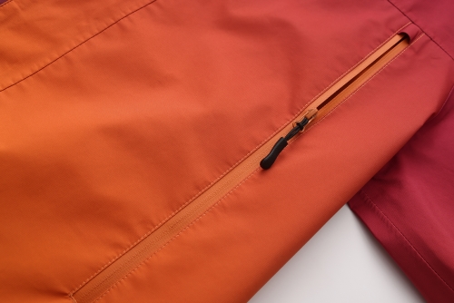 gradient waterproof jacket
