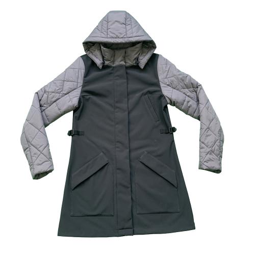 women winter quilted parka